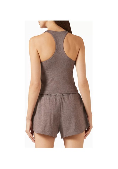 Vuori Dreamknit Halo Crop 2.0 Atlet, Hafif Destekli & Şık Tasarım Kahverengi