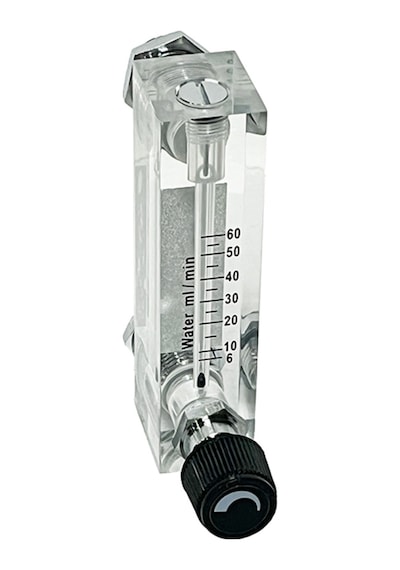 Debimetre - Ayar Vanalı -debi Ölçer - Şamandıralı - Lzm Sıvı 6-60 Ml/dk