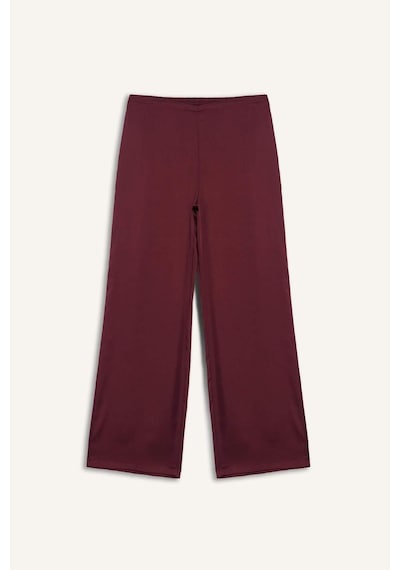 Defacto Regular Fit Uzun Boy Saten Alt-fall İn Love G1671ax25aubr210 Bordo-br210