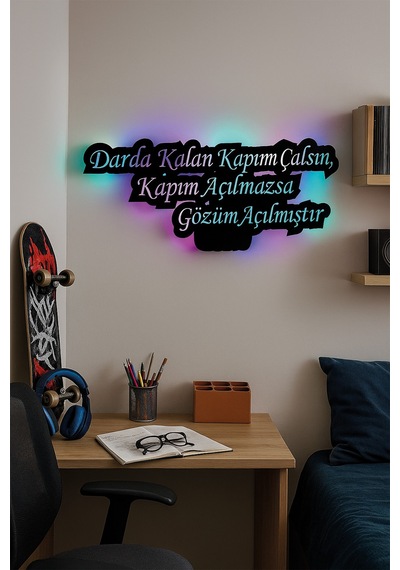 Led Işıklı Kişiye Özel Yazılar Dekoratif Tablo Duvar Dekorlu Gece Lambası Çok Renkli - 787184651 Çok Renkli Led Işıklı Kişiye Özel Yazılar Dekoratif Tablo Duvar Dekorlu Gece Lambası Çok Renkli - 787184651 Çok Renkli
