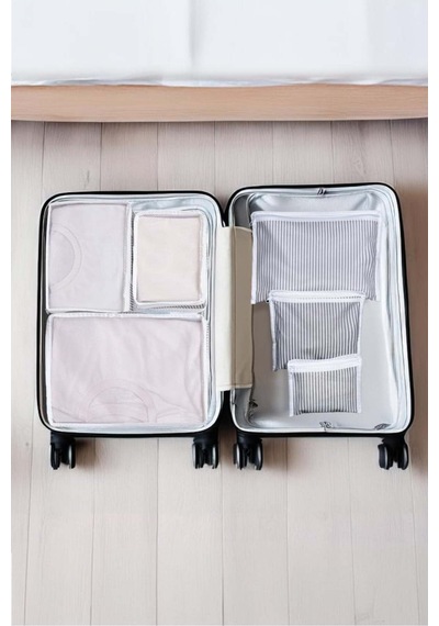 6 Parça Bavul Organizer, Valiz Organizer, Valiz Düzenleyici Desenli