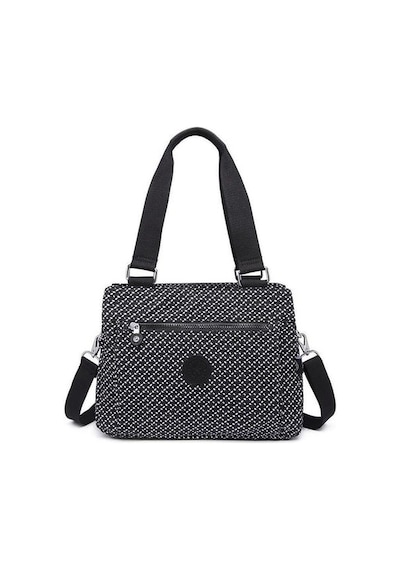 Smart Bags Krinkıl Kadın Omuz Çantası Siyah-beyaz 13629238