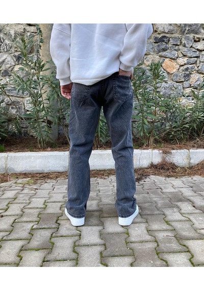 Füme Baggy Pantolon Füme