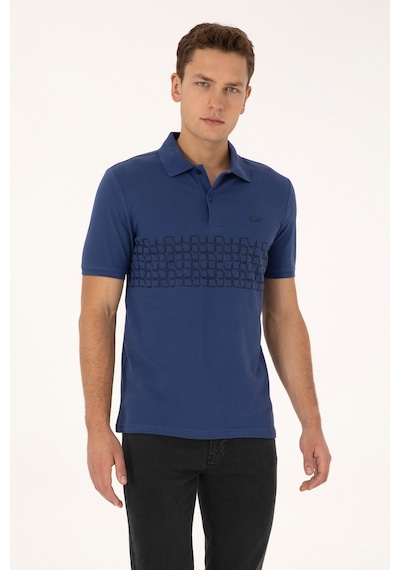 U.S. Polo Assn. U.s. Polo Assn. Erkek İndigo Tişört 50324789-vr028