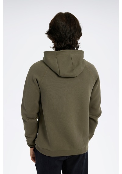 Reebok Overhead Hoody Fleece Haki Erkek Sweatshirt 000000000102237942 Haki