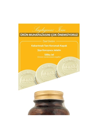 Nondo Curcumin With Piperin 30 Kapsül