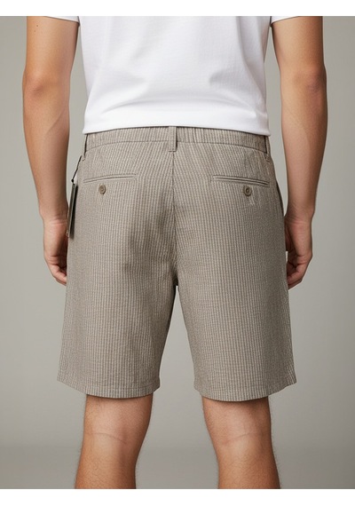 Only & Sons Onsleo Tap Lın Mıx 0006 Shorts Erkek Kahverengi Şort - 22036888