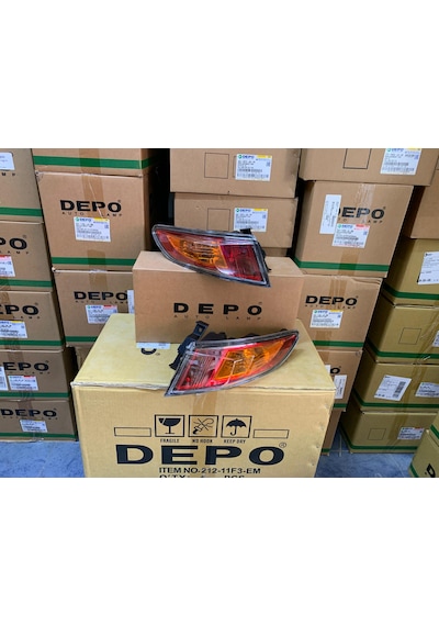 Honda Civic Hb 2006-2011 Arası Depo Sağ Ve Sol Dış Stop Lambası Sarı 33551-smg-e03 / 33501-smg-e03