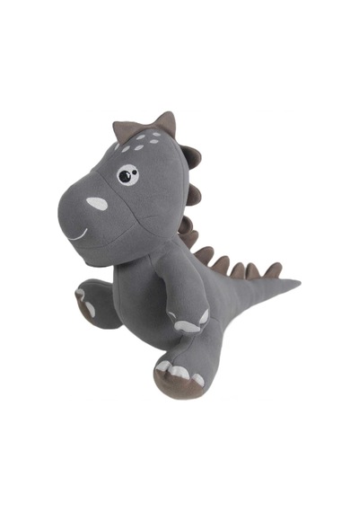 Dino Peluş Oyuncak Gri 40 Cm Çok Renkli