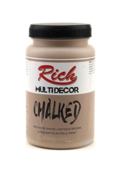 Multi Decor Chalked Akrilik 500ml N:4582 Antik Kahve