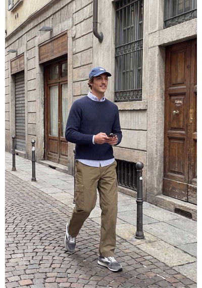 Jack & Jones Jprblumason Knıt Crew Neck Sn Lacivert