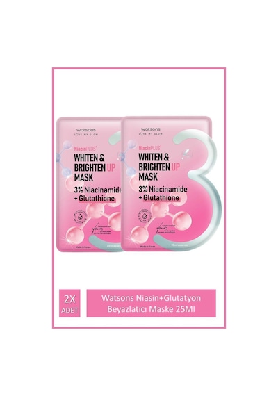 Watsons Niasin+glutatyon Beyazlatıcı Maske 25ml 2x