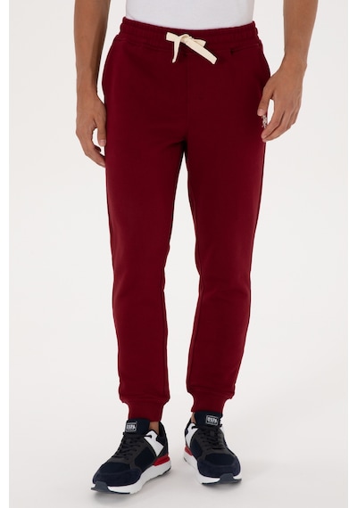 U.s. Polo Assn. Erkek Bordo Eşofman Altı 50313765-vr014 Bordo