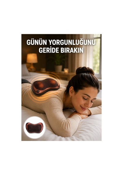 Taşınabilir Yoğurma Masaj Cihazı Boyun Bel Sırt Ayak Yeni Nesil - Hs08374886-7747 Diğer