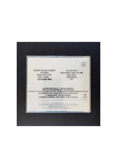 U2 War Cd 928042157