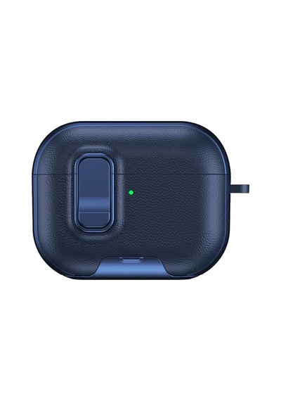 Apple Airpods Pro 3 3.nesil Rova Deri Kılıf - Lacivert