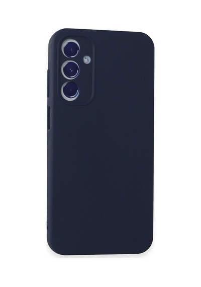 Samsung Galaxy Uyumlu A55 5g Kılıf First Silikon - Lacivert Bz8683140702601