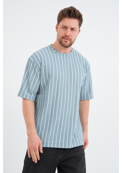 Redline Shift Erkek Oversize Tişört Mavı
