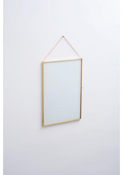 Resim & Fotoğraf Çerçeveleri Zincirli 35x25cm Pirinç & Gold