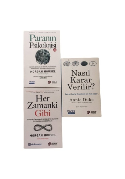 Paranın Psıkolojısı + Her Zamankı Gıbı + Nasıl Karar Verılır 3 Set