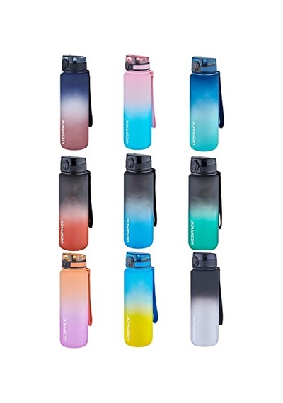 Boy 28 Cm 1000 Ml 1 Litre Tritan Su Matarası 14 Renk Softtouch Genel