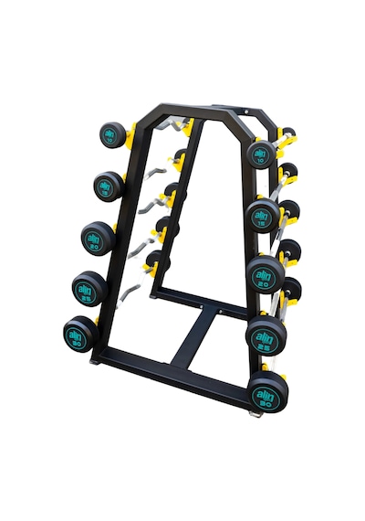 Alin Sport 15 Kg Kauçuk Kaplı Profesyonel Olimpik Z Barbell