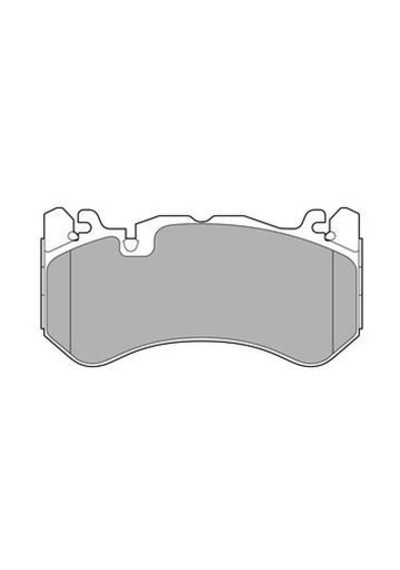 VALEO 670900 Arka Disk Fren Balatası Mercedes C63 Amg 4.0 10/14 Mercedes S63 Amg 5.5 07/13