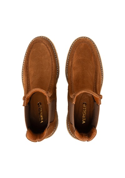Cuoio Bot Kadın 25k11778xs Vergelio Suede Kahverengi