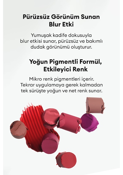 Missha Dare Rouge Velvet Yoğun Pigmentli Blur Etkili Nemli Kadife Bitişli Ruj 31 Magenta Dawn