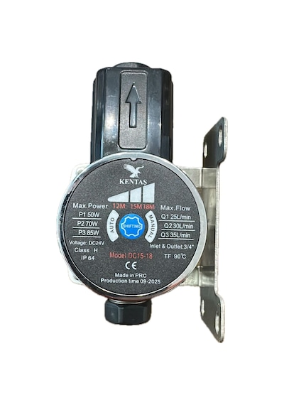 Kentaş Dc15-18 Pompamat Sessiz Mini Hidrofor - 85 Watt - Frekanslı