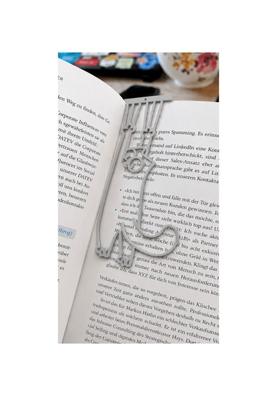 Sevimli Kedi Kitap Ayracı Dekoratif Kitap Tutucu