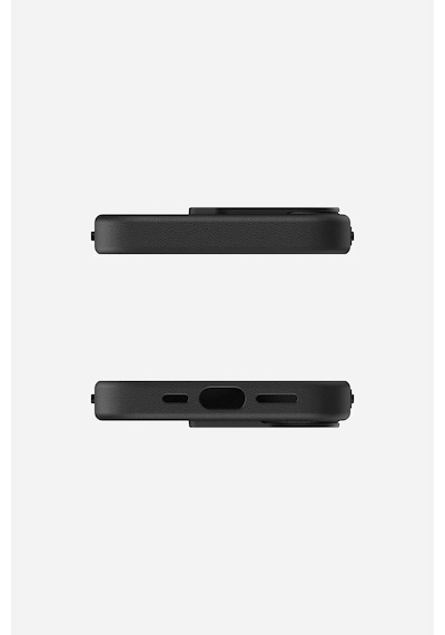 Apple iPhone 17 Uyumlu Magsafe Özellikli Vegan Deri Kılıf A17 Siyah