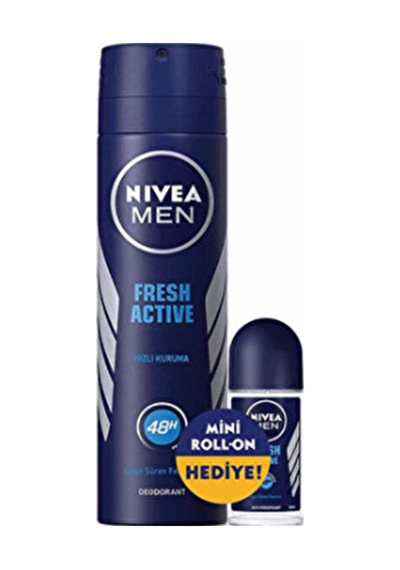 Nivea Deo Fresh 150 Ml. Erkek+rollon 25ml