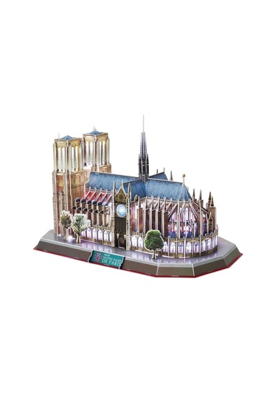 3D Puzzle Notre Dame De Paris 149 Parça(Ledli)