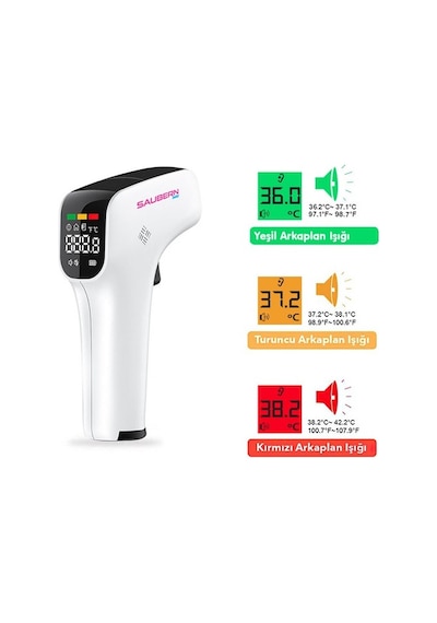 Saubern Baby BNT9608 Temassız Vücut ve Alından Ateş Ölçer