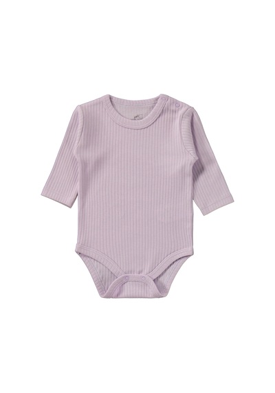 Minidamla Baby Minidamla Uzun Kol Basic 3'lü Set 1-18 Ay Çıtçıtlı Badi - Pembe