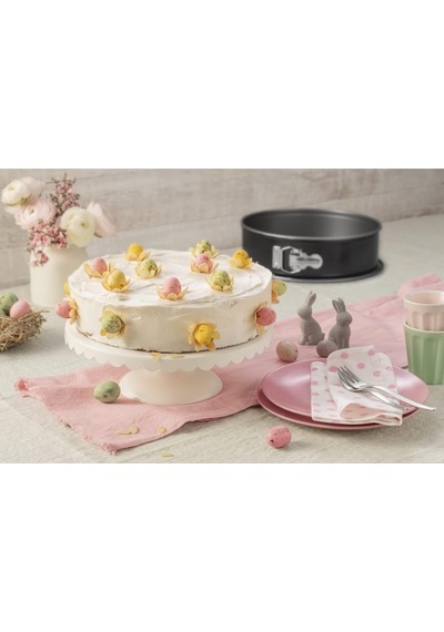 Kaiser Classic Kek Kalıbı 3-parçalı Set, Yuvarlak Şekilli Ø26 Cm, Yapışmaz Kaplamalı Koenigskuchenform 30 Cm, O Diğer