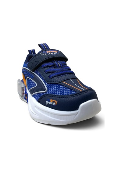 Pepino 2440 Erkek Çocuk Car Garage Sneaker Saks Mavi