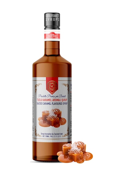 Nish Tuzlu Karamel Aromalı Şurup 700 Ml-pet Şişe