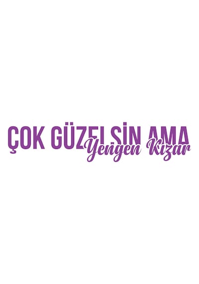 Çok Güzelsin Ama Yengen Kızar Araba Sticker 17x17 Cm Mor