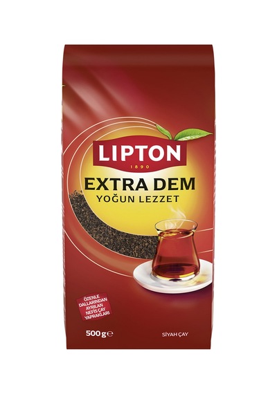 Lipton Extra Dem Siyah Çay 500 G - 6 Adet Tarı