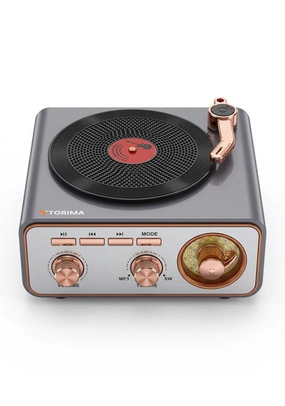 Retro Pikap Tasarımlı Bluetooth Hoparlör Fm Radyo Mp3 Usb Destekli Nostaljik Müzik Çalar