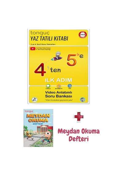 4'ten 5'e Hazırlık Kitabı Ve Meydan Okuma Defteri