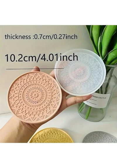 Mandala Silikon Kalıp S944