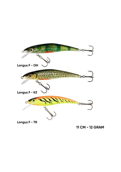 Maket Balık - Rapala - Jaxon Longus F - Oh - 11 Cm 12 Gr