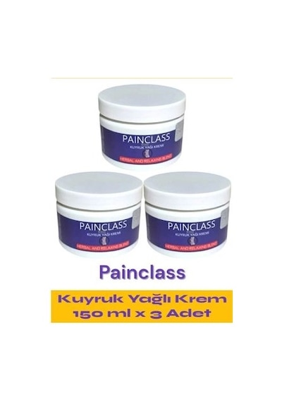 Painclass Kuyruk Yağı Vücut Sızılarına 150 Ml X 3 Adet