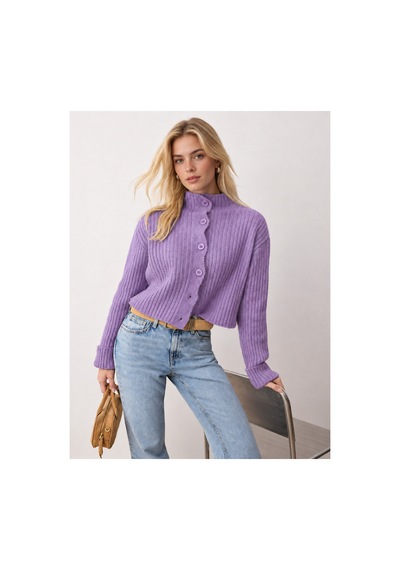 Maison Velora Kadın Mor Lila Basic Crop Yumuşak Dokulu Dik Yaka Triko Hırka-27aj001 Mor 923043141 Mor Maison Velora Kadın Mor Lila Basic Crop Yumuşak Dokulu Dik Yaka Triko Hırka-27aj001 Mor 923043141 Mor