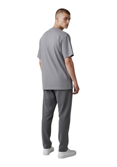Cazador Erkek Basic T-shirt Caz.44070 Gri