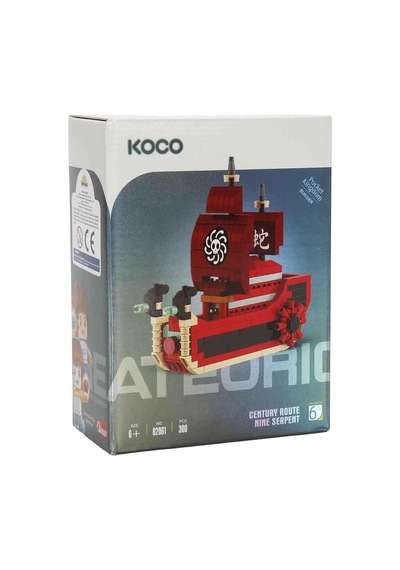 Koco Korsan Gemi Yapı Oyuncak Blok Yapı Seti - 300 Parça - 6+ Yaş