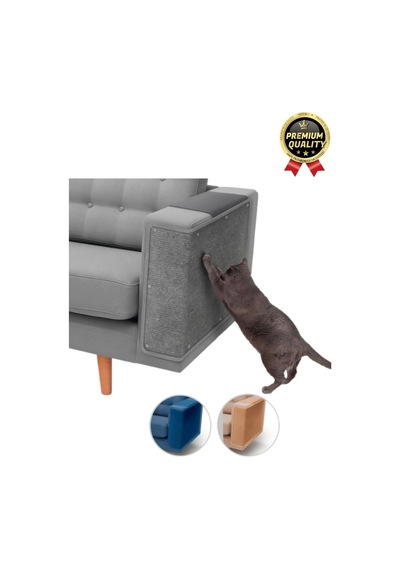 Dayanıklı Kolay Uygulanabilir Yapıştırılabilir Eşya Mobilya Koruyucu Kedi Tırmalama Matı 100 X 30 Cm